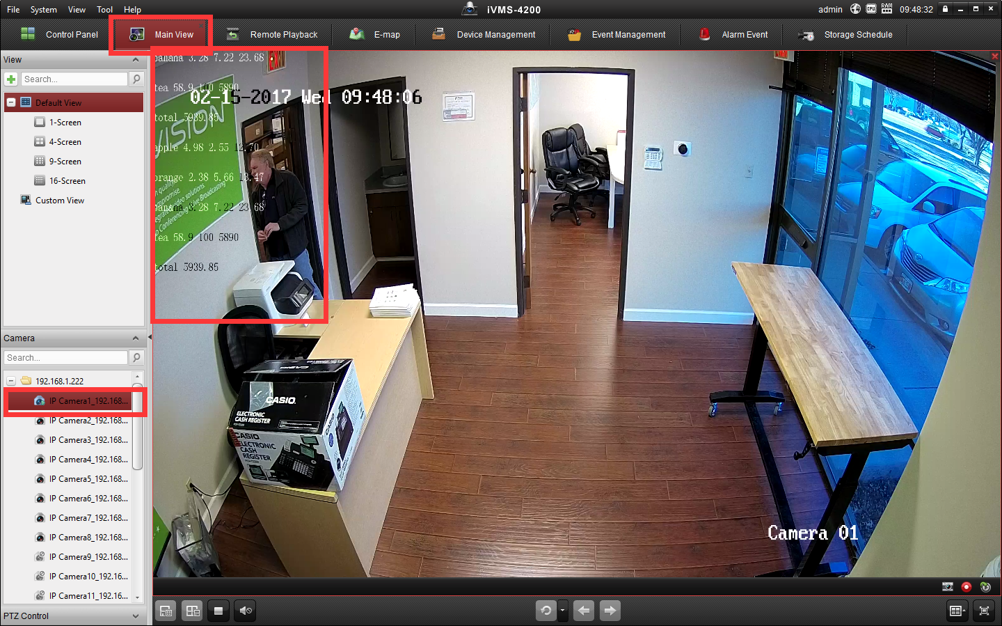 Hikvision pos store